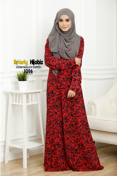 Jubah Qaseh JQ06 ~ Red