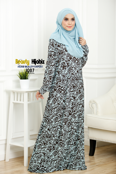 Jubah Qaseh JQ06 ~ Light Blue