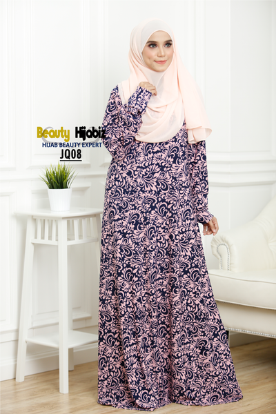 Jubah Qaseh JQ08 ~ Light Pink