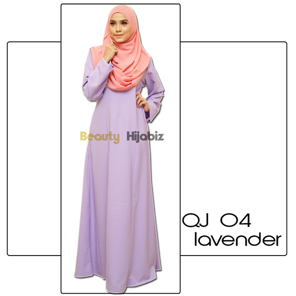 Qamari Jubah QJ04 ~ Lavender