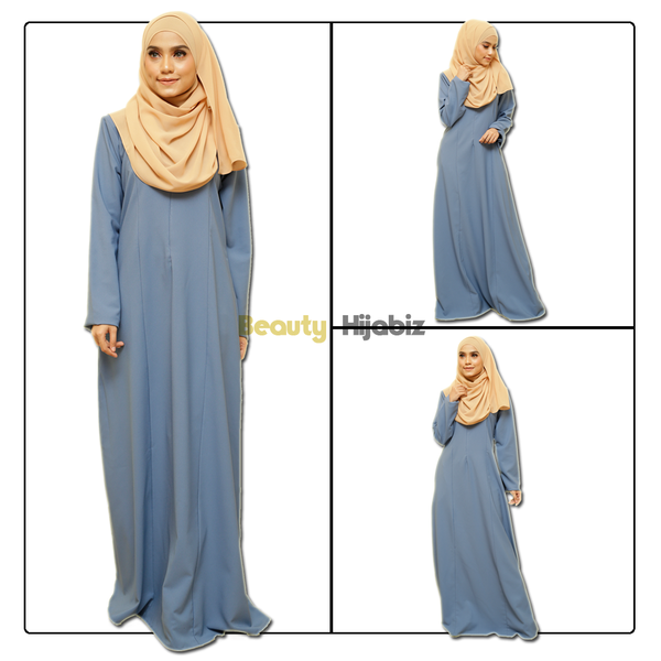 Qamari Jubah QJ07 ~ Dusty Blue