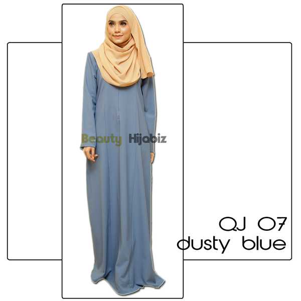 Qamari Jubah QJ07 ~ Dusty Blue