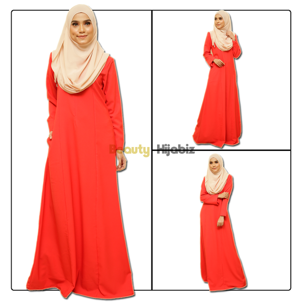 Qamari Jubah QJ09 ~ Red Chilli