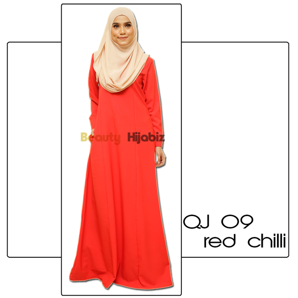 Qamari Jubah QJ09 ~ Red Chilli