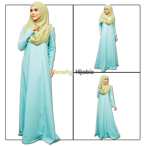 Qamari Jubah QJ10 ~ Turquoise