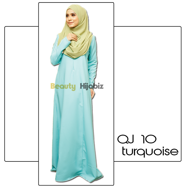 Qamari Jubah QJ10 ~ Turquoise