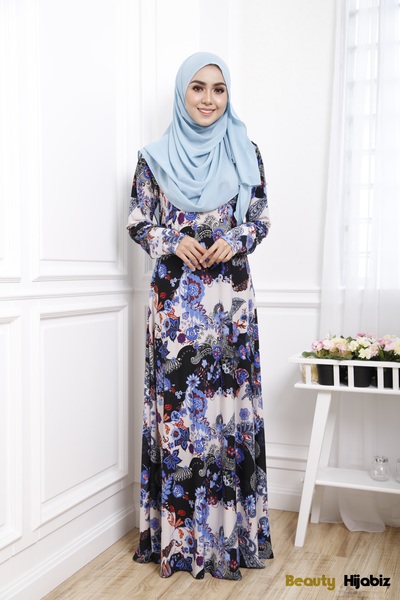 Jubah Qaseh ~ Blue