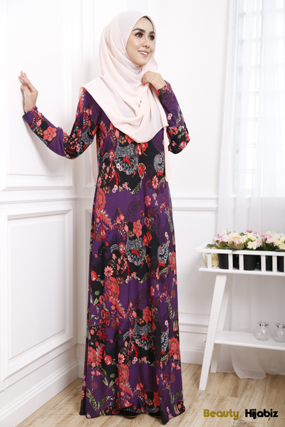 Jubah Qaseh ~ Purple