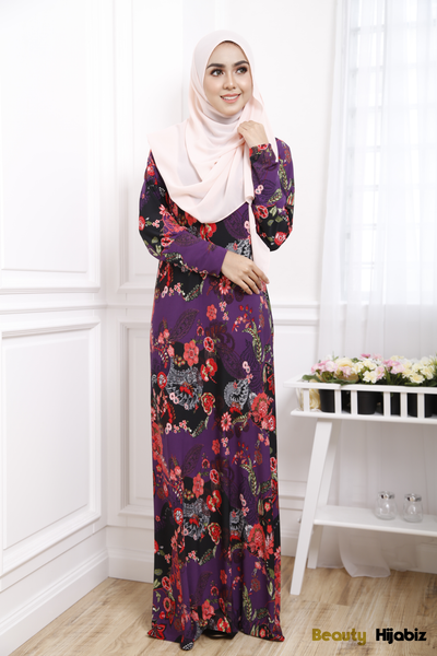 Jubah Qaseh ~ Purple